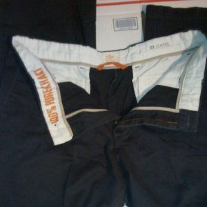 mens Dockers d3 classics navy blue pants